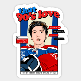 NCT U 90'S LOVE TEN VER Sticker